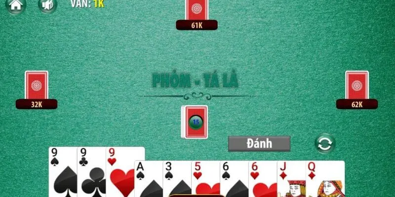 Một bàn Tá Lả phải có tối thiểu 2 và tối đa 4 người chơi